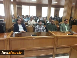 اولین نشست صمیمی جناب آقای دکتر افلاکی فرد مدیریت دانشگاه فرهنگیان فارس با تمامی پرسنل پردیس ها و مراکز  3