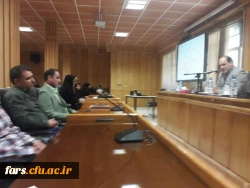 اولین نشست صمیمی جناب آقای دکتر افلاکی فرد مدیریت دانشگاه فرهنگیان فارس با تمامی پرسنل پردیس ها و مراکز  9