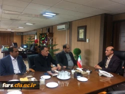 دیدار ریاست دانشگاه فرهنگیان فارس با فرماندار محترم شیراز   2