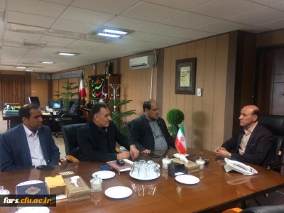 دیدار ریاست دانشگاه فرهنگیان فارس با فرماندار محترم شیراز