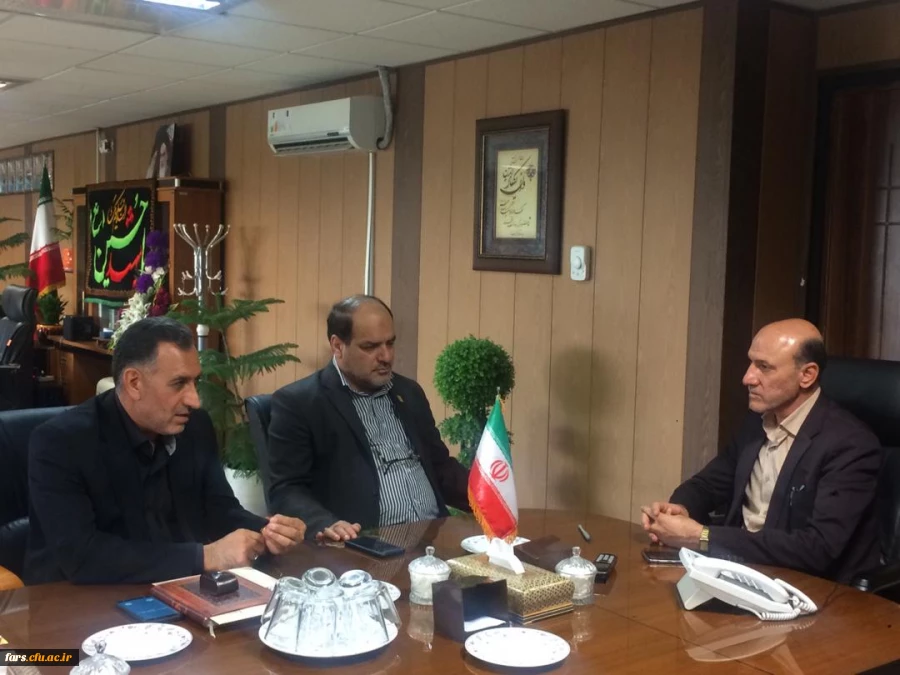 دیدار ریاست دانشگاه فرهنگیان فارس با فرماندار محترم شیراز 3