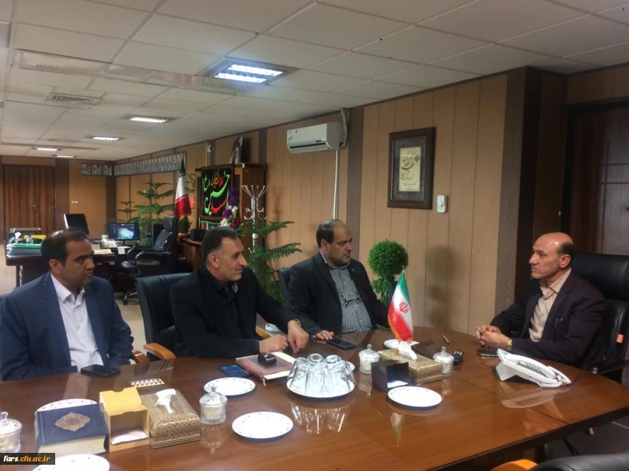 دیدار ریاست دانشگاه فرهنگیان فارس با فرماندار محترم شیراز 4