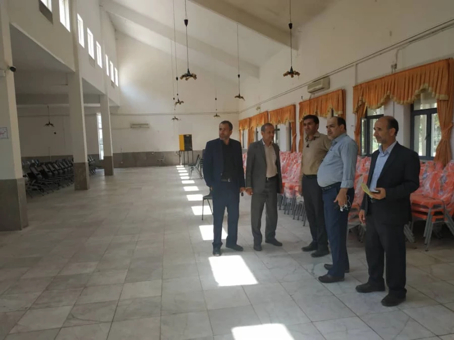 بازدید جناب آقای دکتر افلاکی فرد از روند آماده سازی عمرانی بلوکهای مرکز شهید مطهری آباریک 4