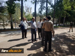 بازدید جناب آقای دکتر افلاکی فرد از روند آماده سازی عمرانی بلوکهای مرکز شهید مطهری آباریک 6