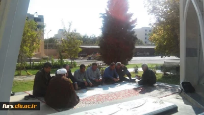 برگزاری زیارت عاشورا همزمان با آغاز هفته دفاع مقدس و ایام سوگواری سرور و سالار شهیدان حضرت ابا عبد الله الحسین