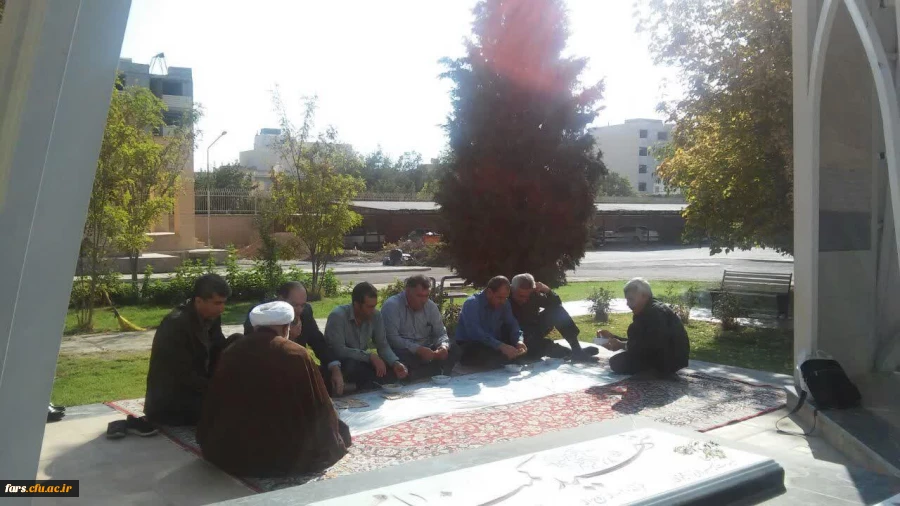 برگزاری زیارت عاشورا همزمان با آغاز هفته دفاع مقدس و ایام سوگواری سرور و سالار شهیدان حضرت ابا عبد الله الحسین 2