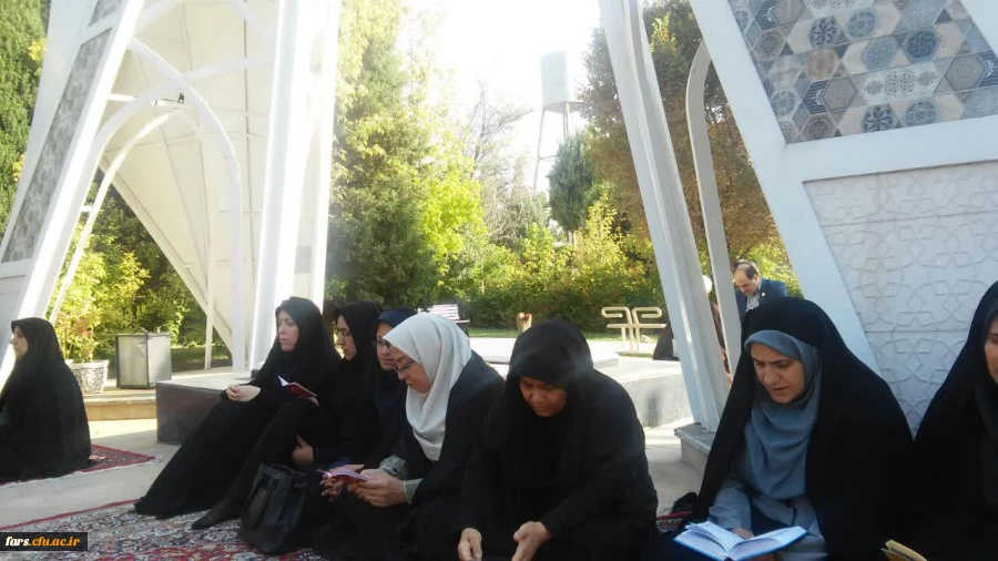 برگزاری زیارت عاشورا همزمان با آغاز هفته دفاع مقدس و ایام سوگواری سرور و سالار شهیدان حضرت ابا عبد الله الحسین 4