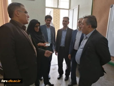 بازدید جناب آقای نجفی مدیر کل محترم آموزش و پرورش فارس از مرکز زینب کبری کازرون