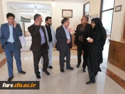 بازدید جناب آقای نجفی مدیر کل محترم آموزش و پرورش از مرکز زینب کبری کازرون 4
