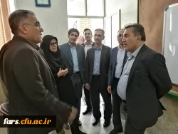 بازدید جناب آقای نجفی مدیر کل محترم آموزش و پرورش از مرکز زینب کبری کازرون 5