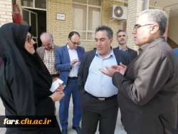 بازدید جناب آقای نجفی مدیر کل محترم آموزش و پرورش از مرکز زینب کبری کازرون 7