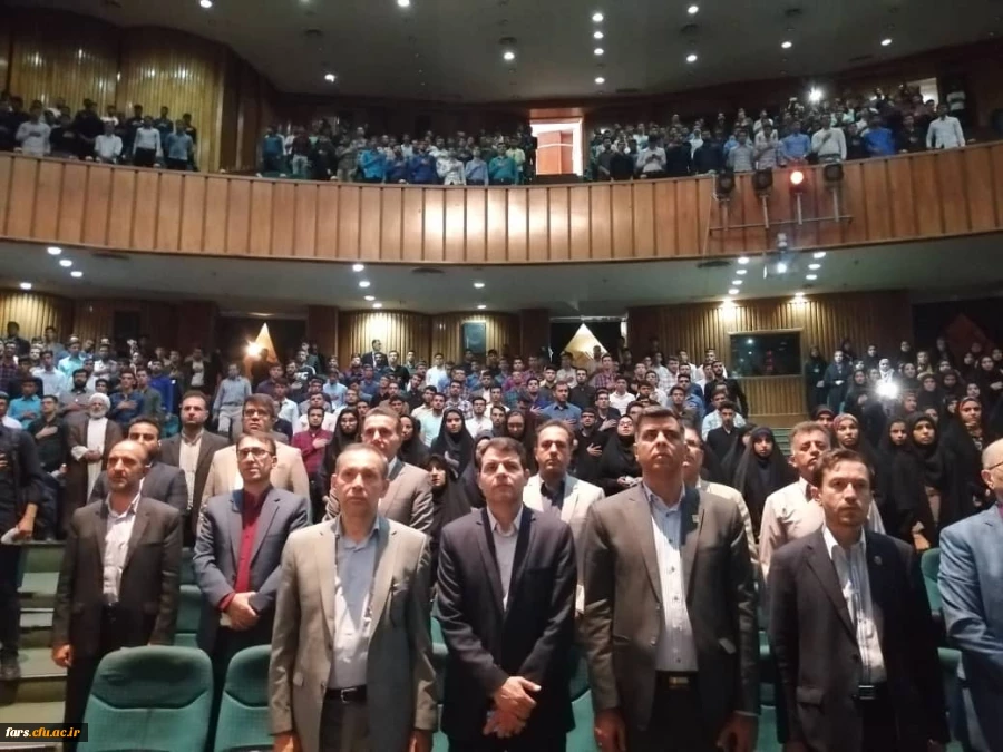 آیین استقبال از دانشجومعلمان جدید الورود دانشگاه فرهنگیان  فارس ،پردیس ها و مراکز این استان برگزار گردید 7