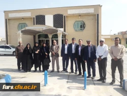 بازدید مدیر امور پردیس های دانشگاه فرهنگیان استان  فارس از مرکز آموزش عالی زینب کبری (س) کازرون 2