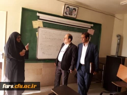 بازدید مدیر امور پردیس های دانشگاه فرهنگیان استان  فارس از مرکز آموزش عالی زینب کبری (س) کازرون 15