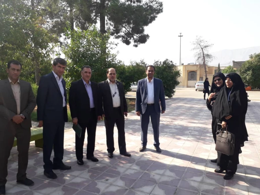 بازدید مدیر امور پردیس های دانشگاه فرهنگیان استان  فارس از مرکز آموزش عالی زینب کبری (س) کازرون 16
