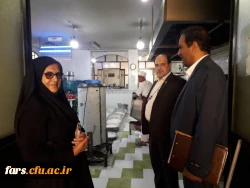 بازدید مدیر امور پردیس های دانشگاه فرهنگیان استان  فارس از مرکز آموزش عالی زینب کبری (س) کازرون 18