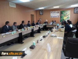 بازدید مدیر امورپردیس های دانشگاه فرهنگیان استان فارس از مرکز شهید بهشتی اقلید  3