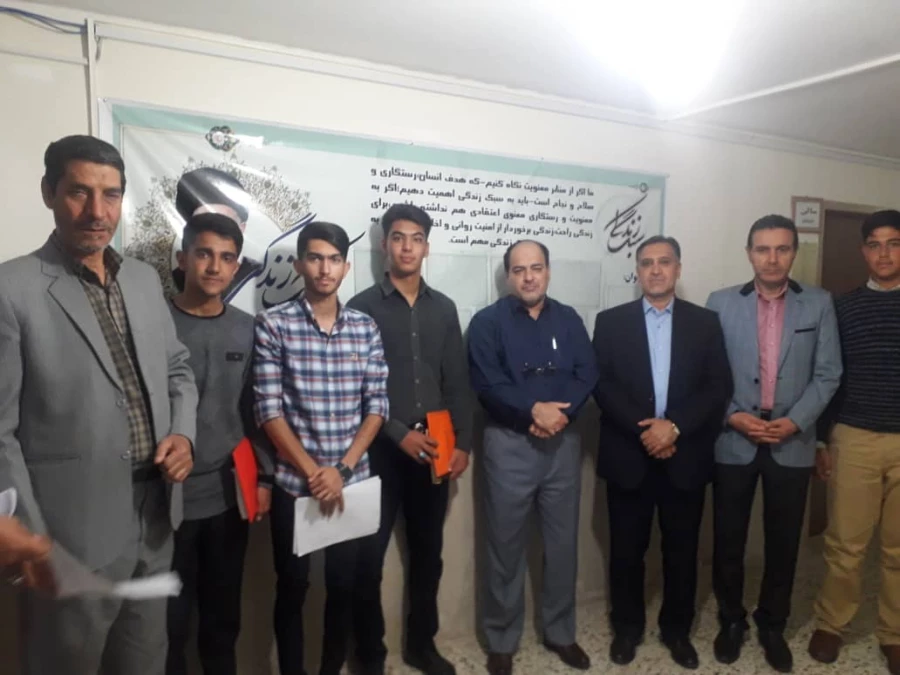 بازدید مدیر امورپردیس های دانشگاه فرهنگیان استان فارس از مرکز شهید بهشتی اقلید  2