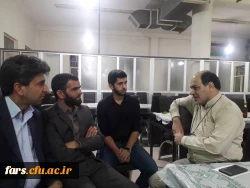بازدید مدیر امورپردیس های دانشگاه فرهنگیان استان فارس از مرکز شهید بهشتی اقلید  2