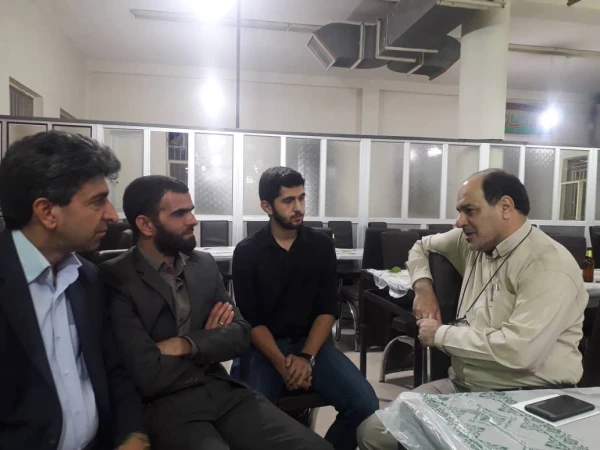 بازدید مدیر امورپردیس های دانشگاه فرهنگیان استان فارس از مرکز شهید بهشتی اقلید  2