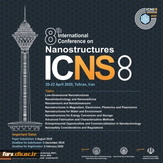 فراخوان هشتمین کنفرانس بین المللی نانو ساختارها 