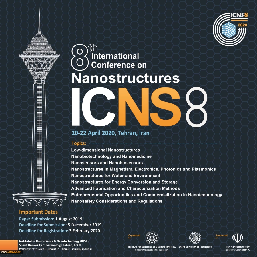 فراخوان هشتمین کنفرانس بین المللی نانو ساختارها  2