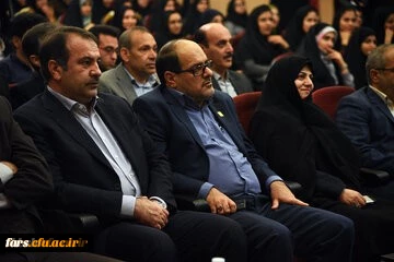 حضور استاندار فارس در دانشگاه فرهنگیان به مناسبت روز دانشجو
