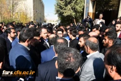 حضور استاندار فارس در دانشگاه فرهنگیان به مناسبت روز دانشجو 10