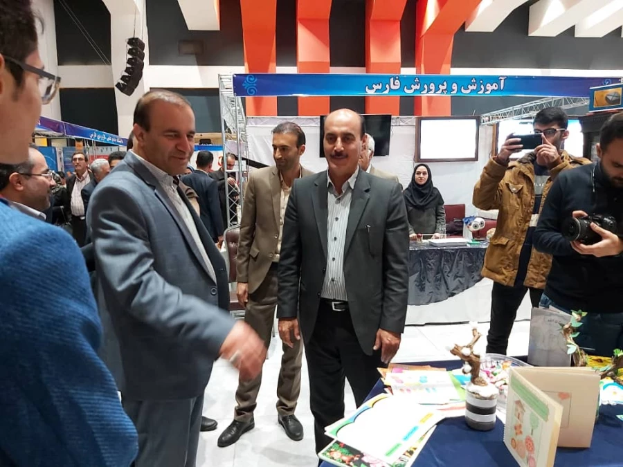 حضور دانشگاه فرهنگیان فارس در نمایشگاه دستاوردهای پژوهشی .فناوری و فن بازار 4