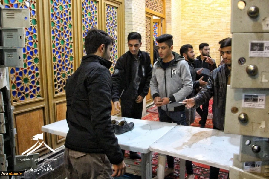 مراسم معنوی شبی باشهدا،
یادبود ۱۶۲ شهید دانشجو معلم استان فارس، در ۲۴ آذرماه ۹۸ برگزار شد. 9