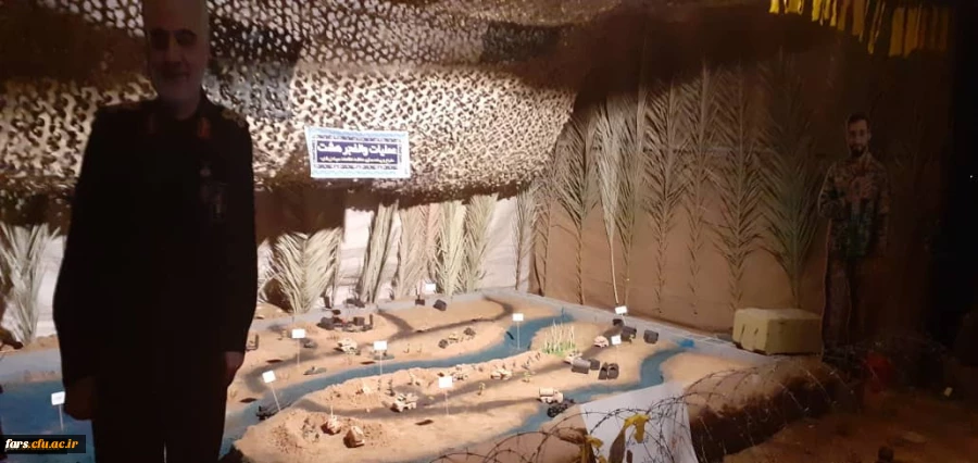 یادواره  شهدا و مراسم اربعین سردار شهید سپهبد حاج قاسم سلیمانی در دانشگاه فرهنگیان فارس برگزار َشد  7