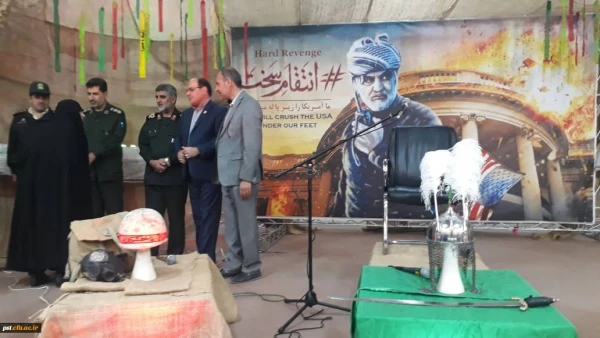 یادواره شهدا و مراسم اربعین سردار شهید سپهبد حاج قاسم سلیمانی در دانشگاه فرهنگیان فارس برگزار شد  3