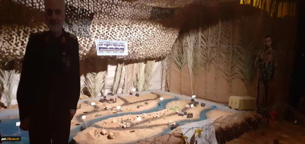 یادواره شهدا و مراسم اربعین سردار شهید سپهبد حاج قاسم سلیمانی در دانشگاه فرهنگیان فارس برگزار شد  5