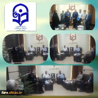 برگزاری جلسه هم اندیشی و تبادل نظر در خصوص تقویت طرح بینش مطهر  در دانشگاه فرهنگیان استان فارس