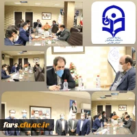 جلسه هم اندیشی  مدیر کل آموزش و پرورش  و مدیریت دانشگاه فرهنگیان فارس  3