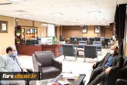 دیدار مدیر امور پردیس های دانشگاه استان فارس  با فرماندار شیراز   3