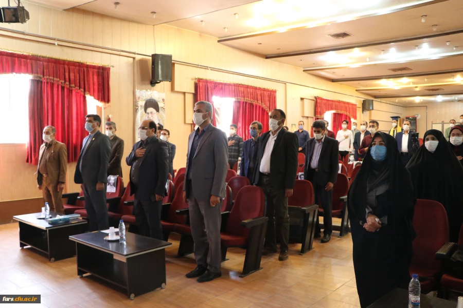 مراسم نمادیین آیین بازگشایی دانشگاه فرهنگیان در استان فارس 7