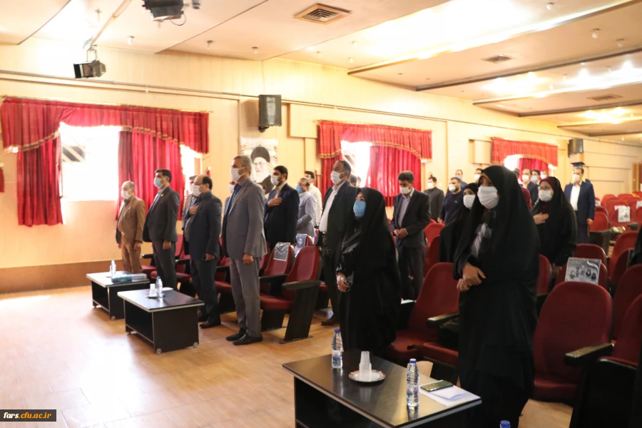 مراسم نمادیین آیین بازگشایی دانشگاه فرهنگیان در استان فارس 6