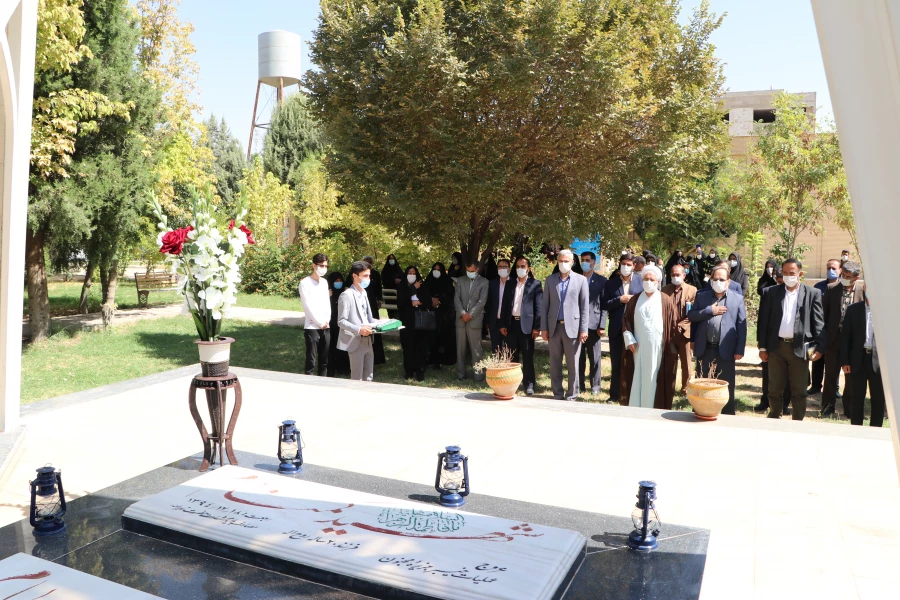 مراسم نمادیین آیین بازگشایی دانشگاه فرهنگیان در استان فارس 22