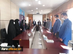 
 افتتاح دفتر بسیج کارمندان  در مدیریت استانی  دانشگاه فرهنگیان فارس  
 2