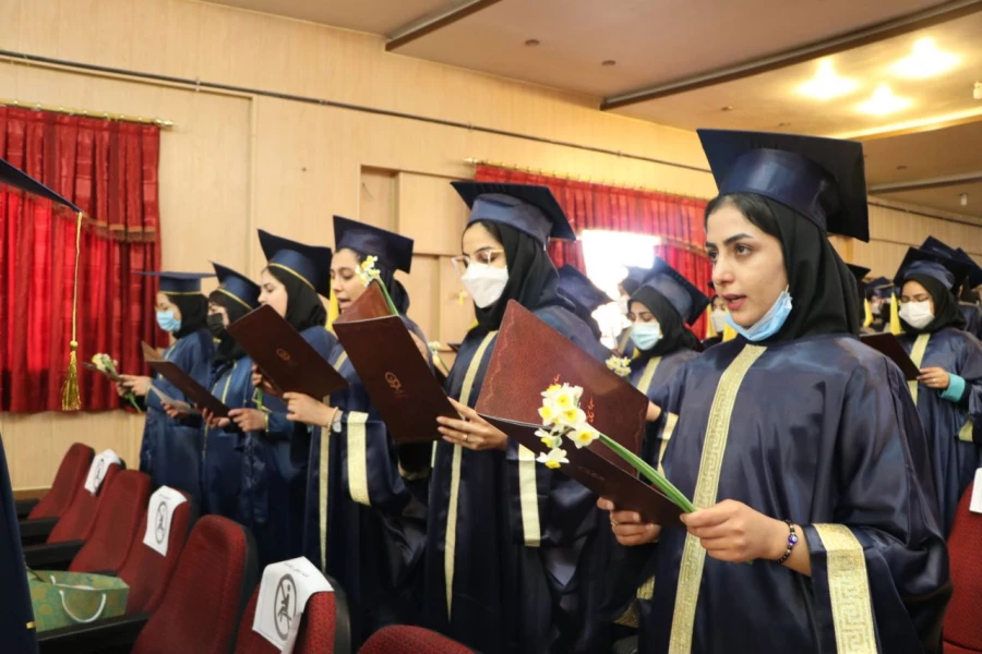 آیین دانش آموختگی  دانشجویان ورودی های 95 و 96 پردیس شهید باهنر فارس  9