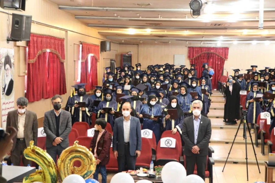 آیین دانش آموختگی  دانشجویان ورودی های 95 و 96 پردیس شهید باهنر فارس  14
