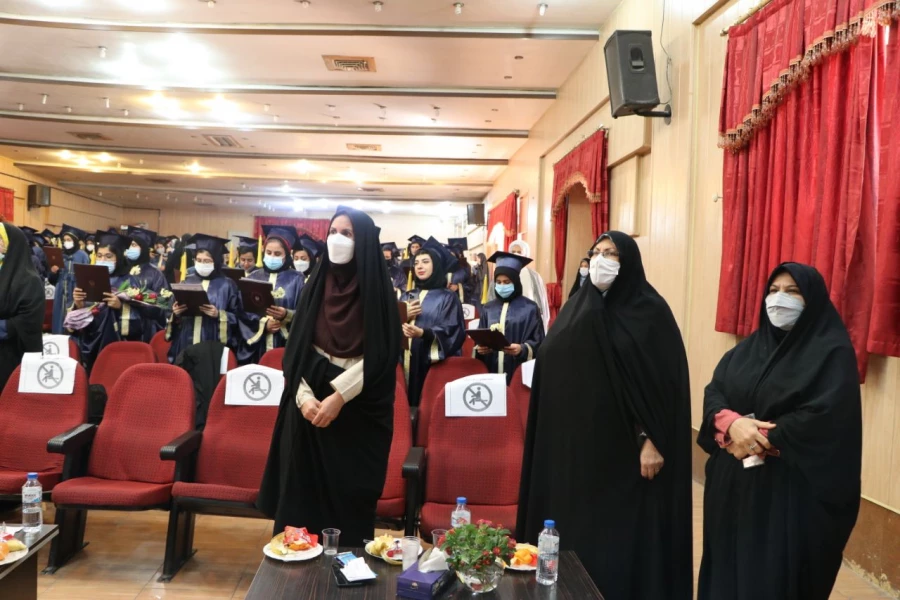 آیین دانش آموختگی  دانشجویان ورودی های 95 و 96 پردیس شهید باهنر فارس  11