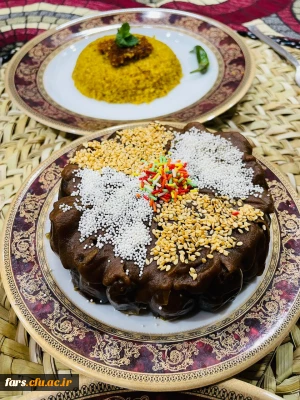 برگزاری جشنواره غذای سالم در دانشگاه فرهنگیان فارس