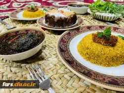 برگزاری جشنواره غذای سالم در دانشگاه فرهنگیان فارس 3