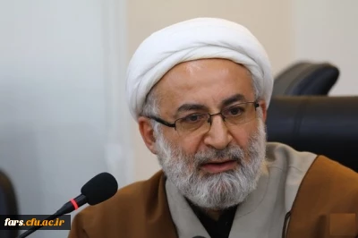 جلسه سخنرانی با موضوع :عناصر ومولفه های مدیریت وحیانی   با سخنرانی حجة الاسلام والمسلمین ولی الله نقی پور فرد در دانشگاه فرهنگیان فارس برگزار گردید 