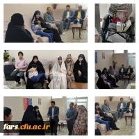 دیدار جمعی از کارمندان دانشگاه فرهنگیان با خانواده شهید احمد خانچی 2