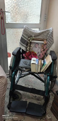 دیدار جمعی از کارمندان دانشگاه فرهنگیان با خانواده شهید احمد خانچی 2