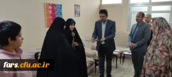 دیدار جمعی از کارمندان دانشگاه فرهنگیان با خانواده شهید احمد خانچی 2