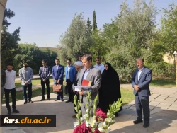 نشست صمیمانه سرپرست دانشگاه فرهنگیان استان فارس با دانشجویان عضو تشکل های دانشجویی پردیس ها و مراکز استان فارس 3